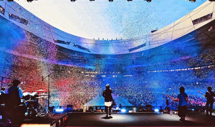 五月天演唱會的上的應援捧場控熒光棒是怎么實現(xiàn)的?